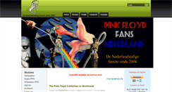 Desktop Screenshot of pinkfloydfans.nl